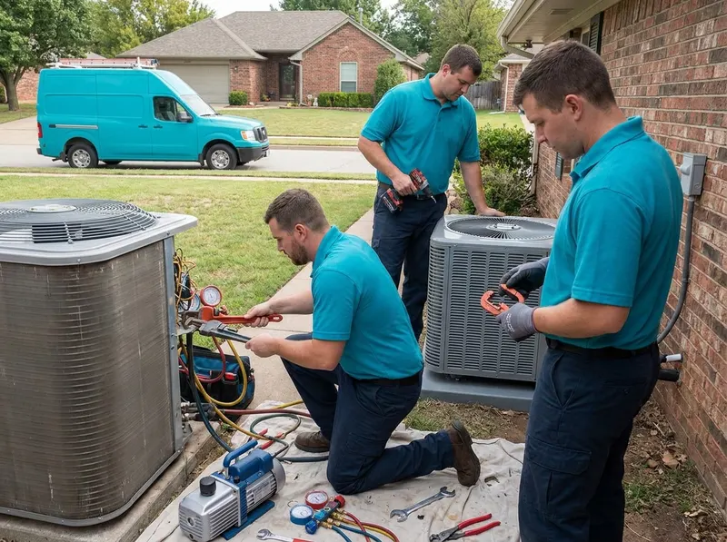 Complete Central AC & Heat Pump System Replacement in tulsa, OK